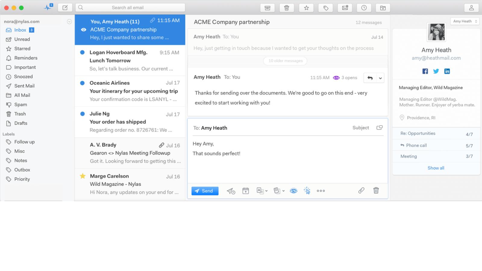 best free email client for multiple accounts mac